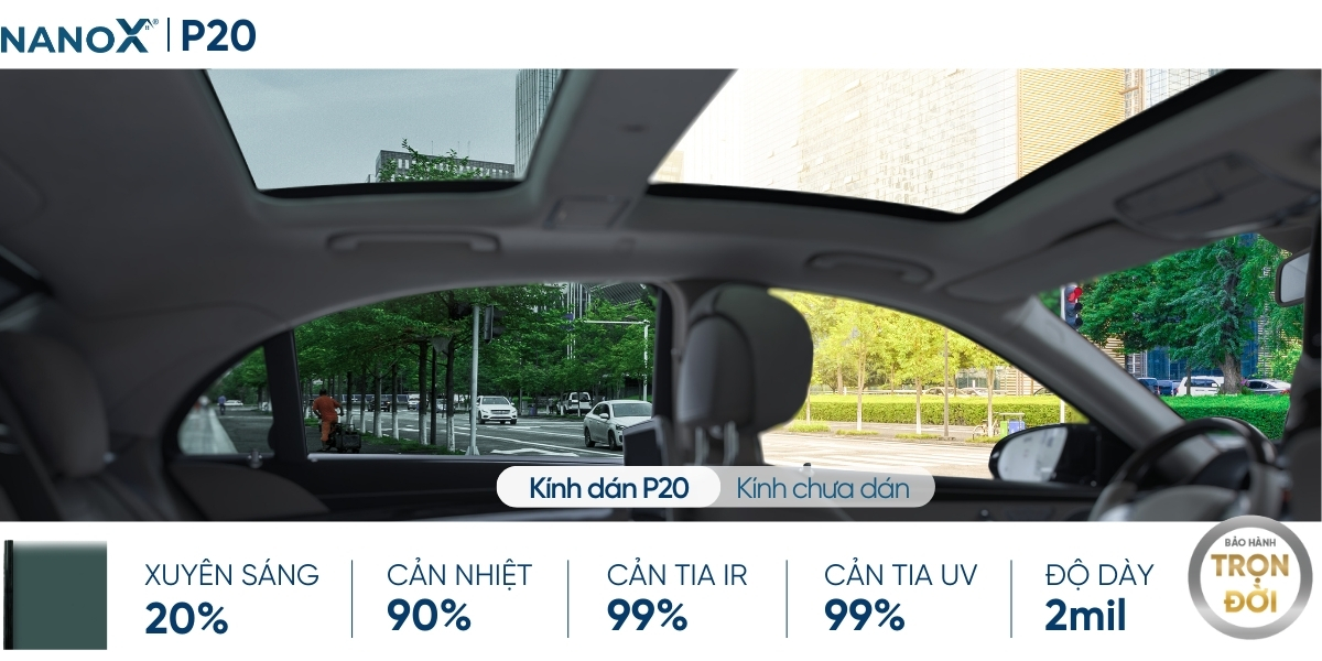 Phim cách nhiệt ô tô 7 chỗ Platinum Phim cách nhiệt Đà Nẵng