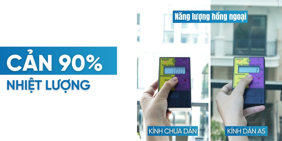 Mã phim cách nhiệt A5 cản nhiệt
