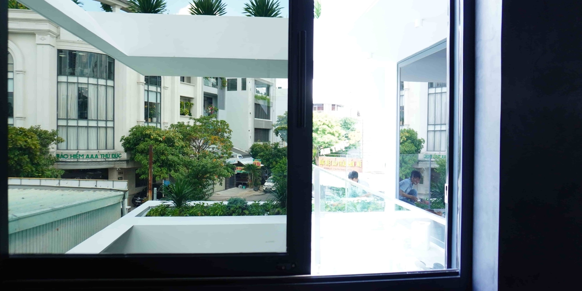 Hình ảnh thi công thực tế phim cách nhiệt A5