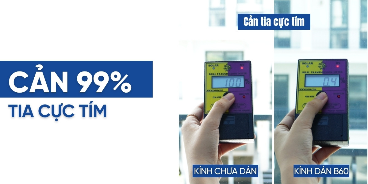 Mã phim cách nhiệt B60 chống tia cực tím