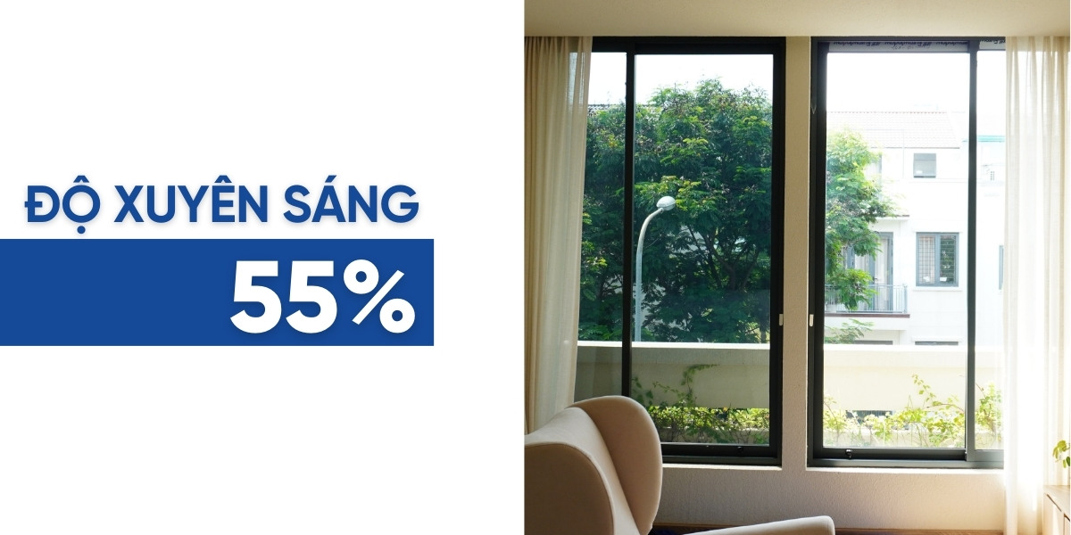 Mã phim cách nhiệt B60 truyền sáng