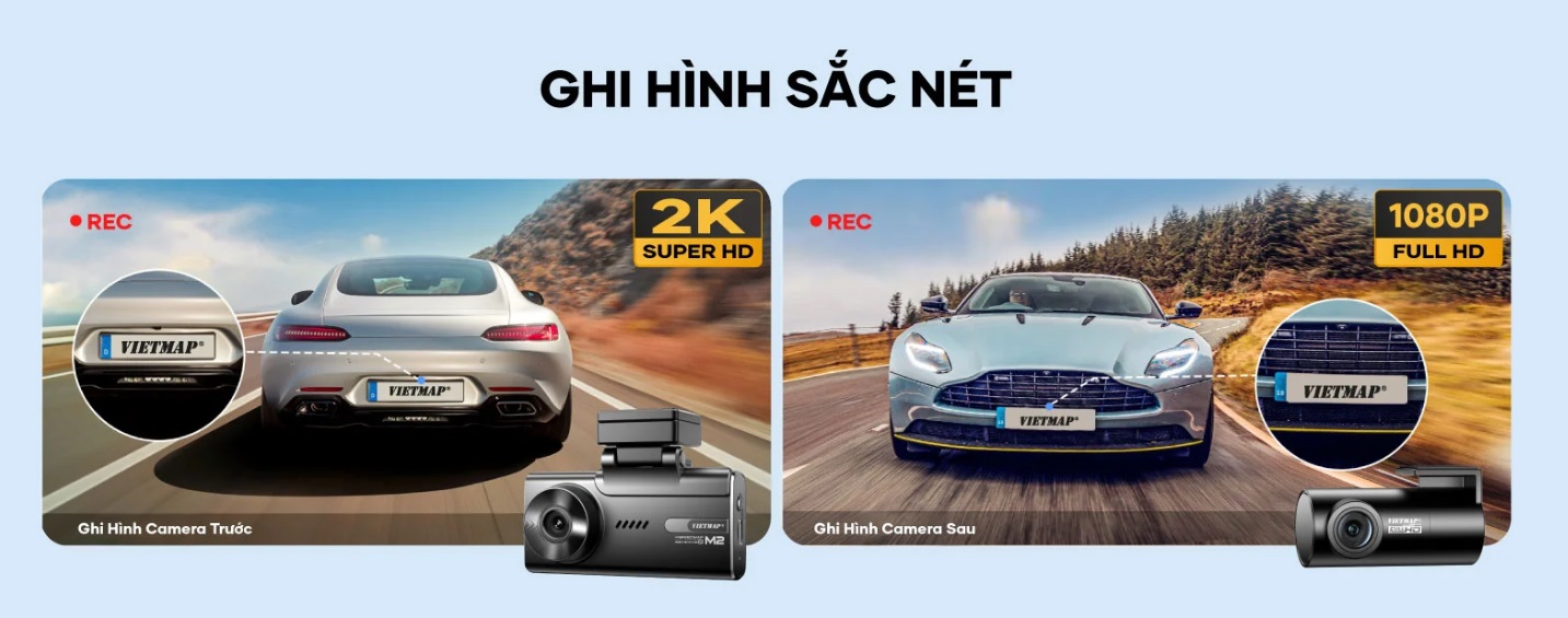 Cam hành trình SpeedMap M2 vietmap cho ô tô tại Đà Nẵng - Ảnh 2