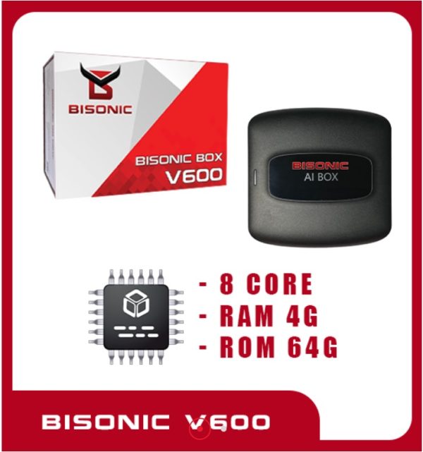 Box android Bisonic V600 ô tô Đà Nẵng