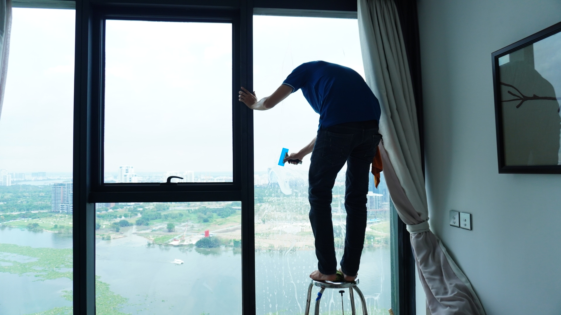 Hình ảnh thi công thực tế mã phim cách nhiệt D80