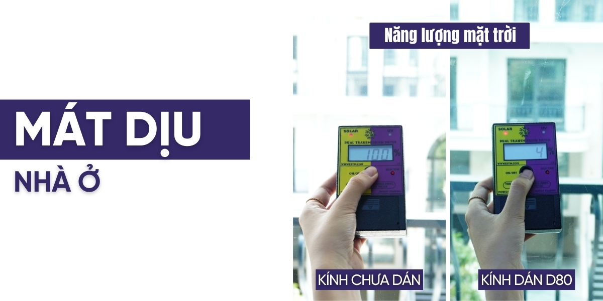 mã phim cách nhiệt D80 chống nóng